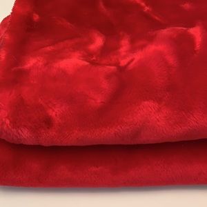 🌞❤️Christmas Red!! Like New Giant Pair Of Soft, Plush Pillow Covers!! IKEA!